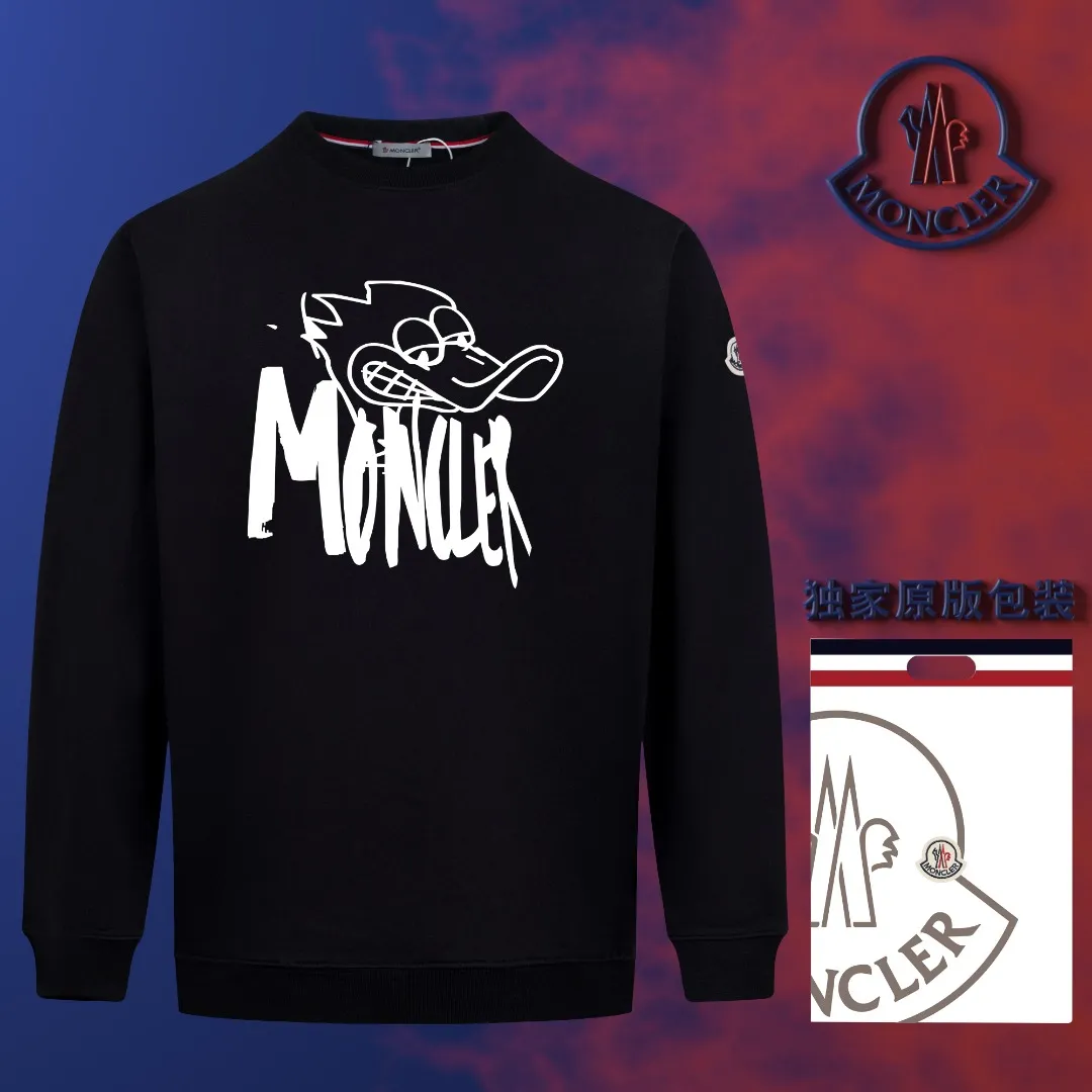 【 Quality】 【🎉 🎊】 【 MONCLER】【In Stock 】 🏅2024 New Arrival Premium LOGO ， ， Premium ⚠️ ： 460 ， 21S 10S 26/2 1*1 ！ ， ， ， ， ， ！ Same Style ✔ Same Style： ❗ ✔【 Same Style， In Stock！】 ➡Size：S M L XL XXL ➡ ：Black White ⚠️Size Size